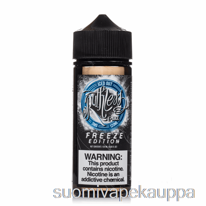 Vape Kauppa Iced Out - Freeze Edition - Ruthless Vapor - 120ml 3mg